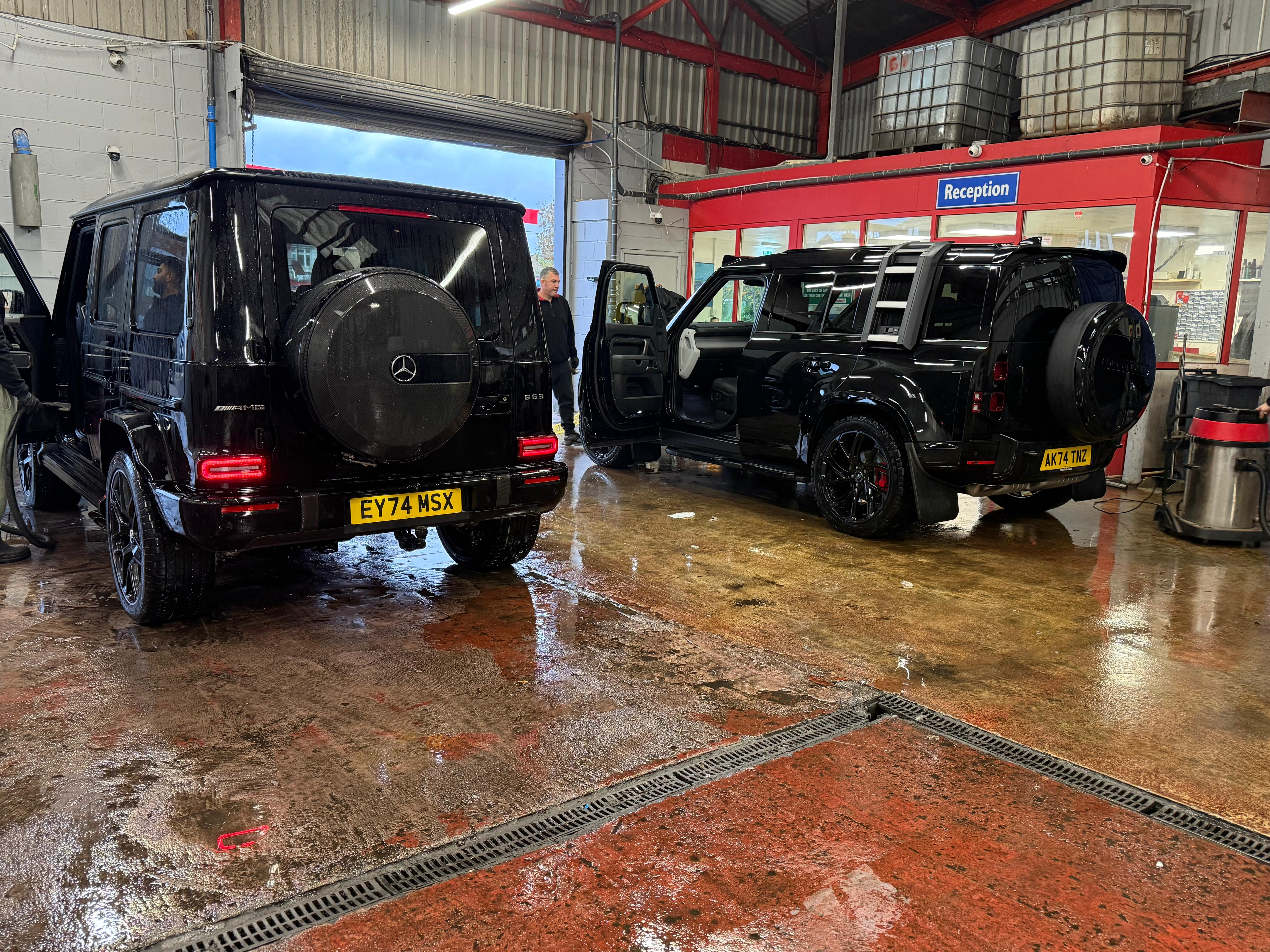 ES Garage workshop interior